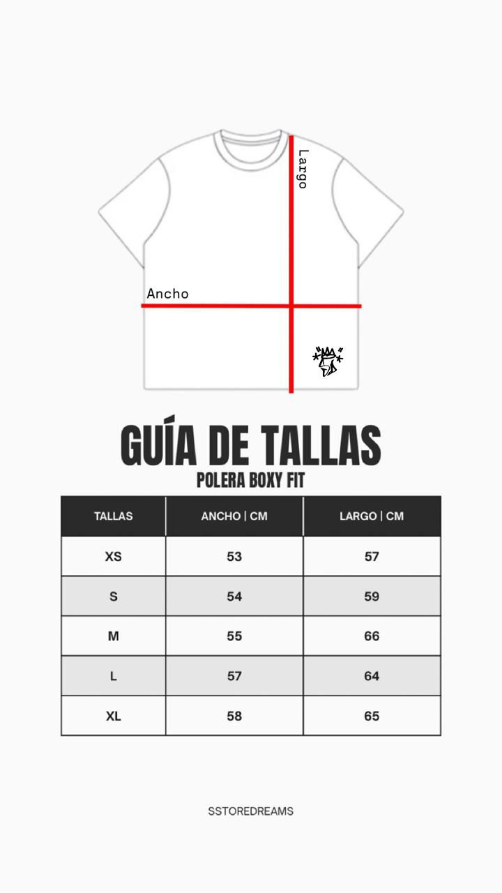 Conoce nuestras tallas