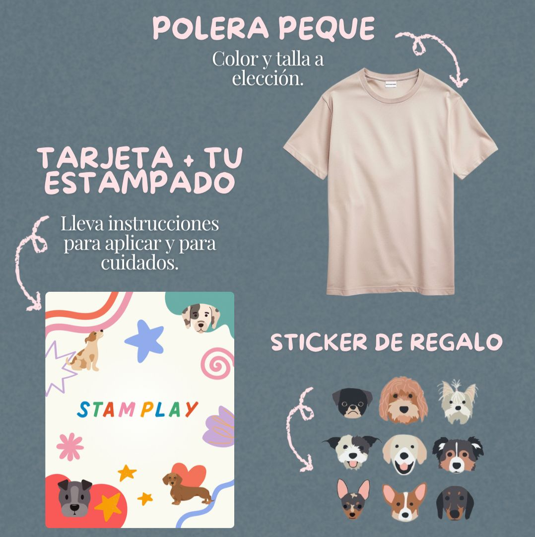 Elige tu polera y tu diseño