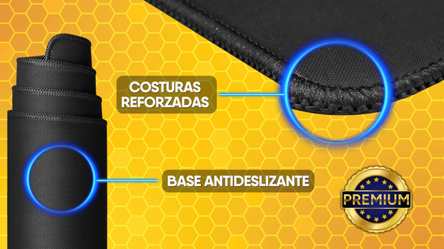 Mousepad Costuras Reforzadas
