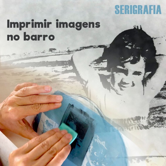 imprime as tuas imagens no barro