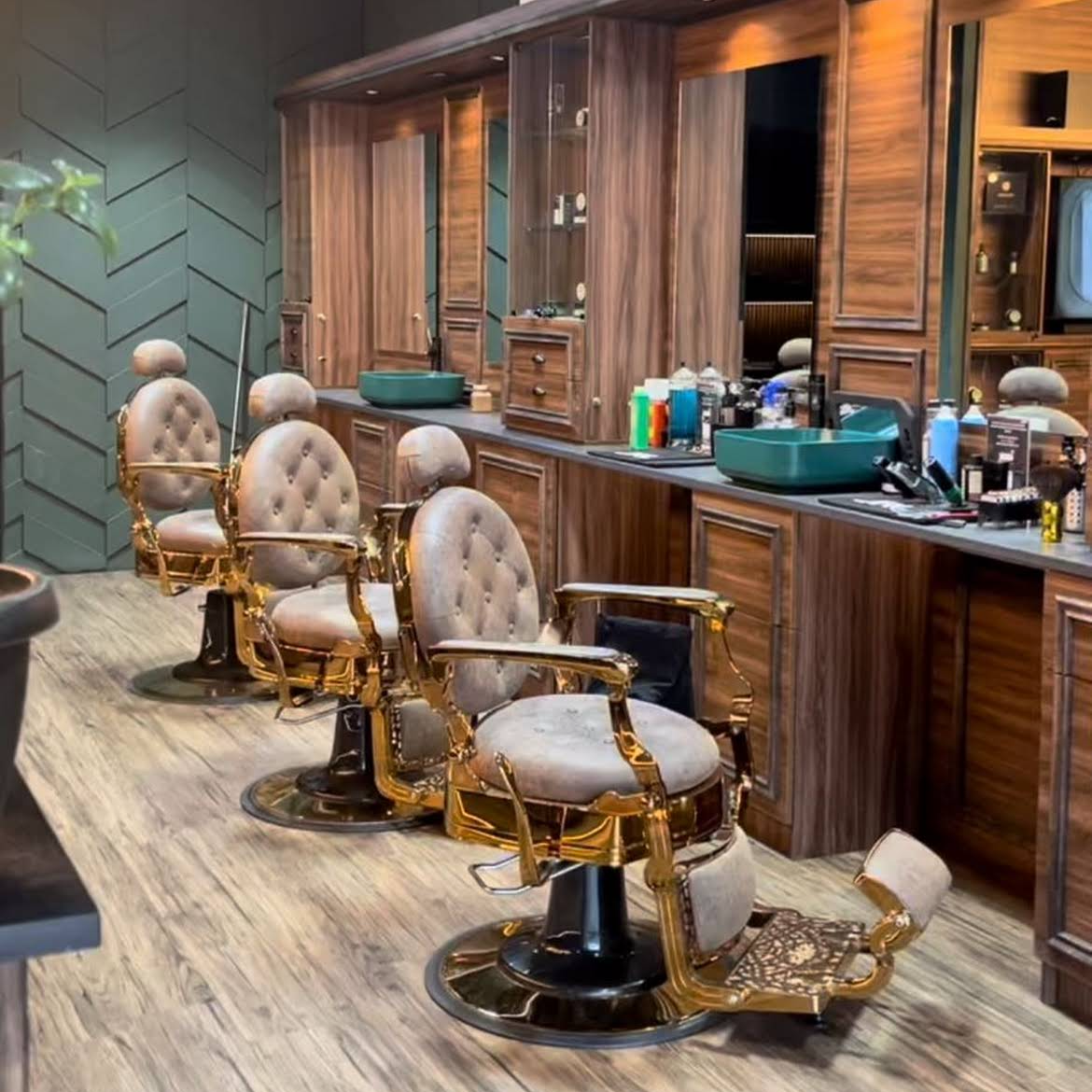 Mobiliario para barberías