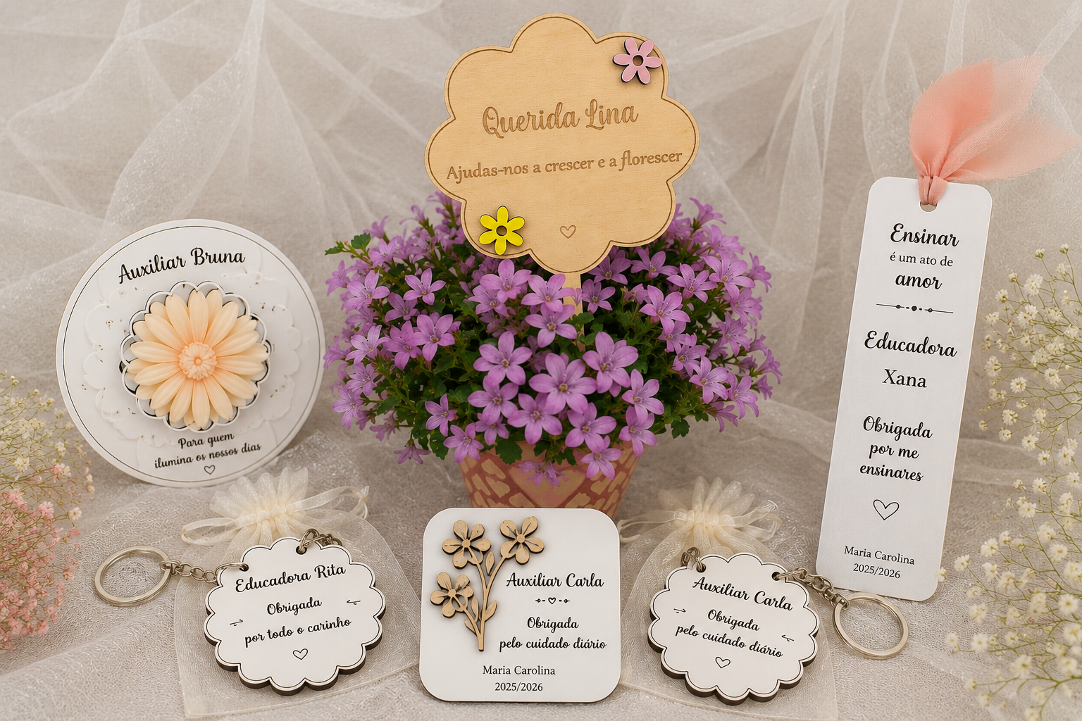 SweetDetail - Artigos Personalizados em Madeira e Impressão 3D