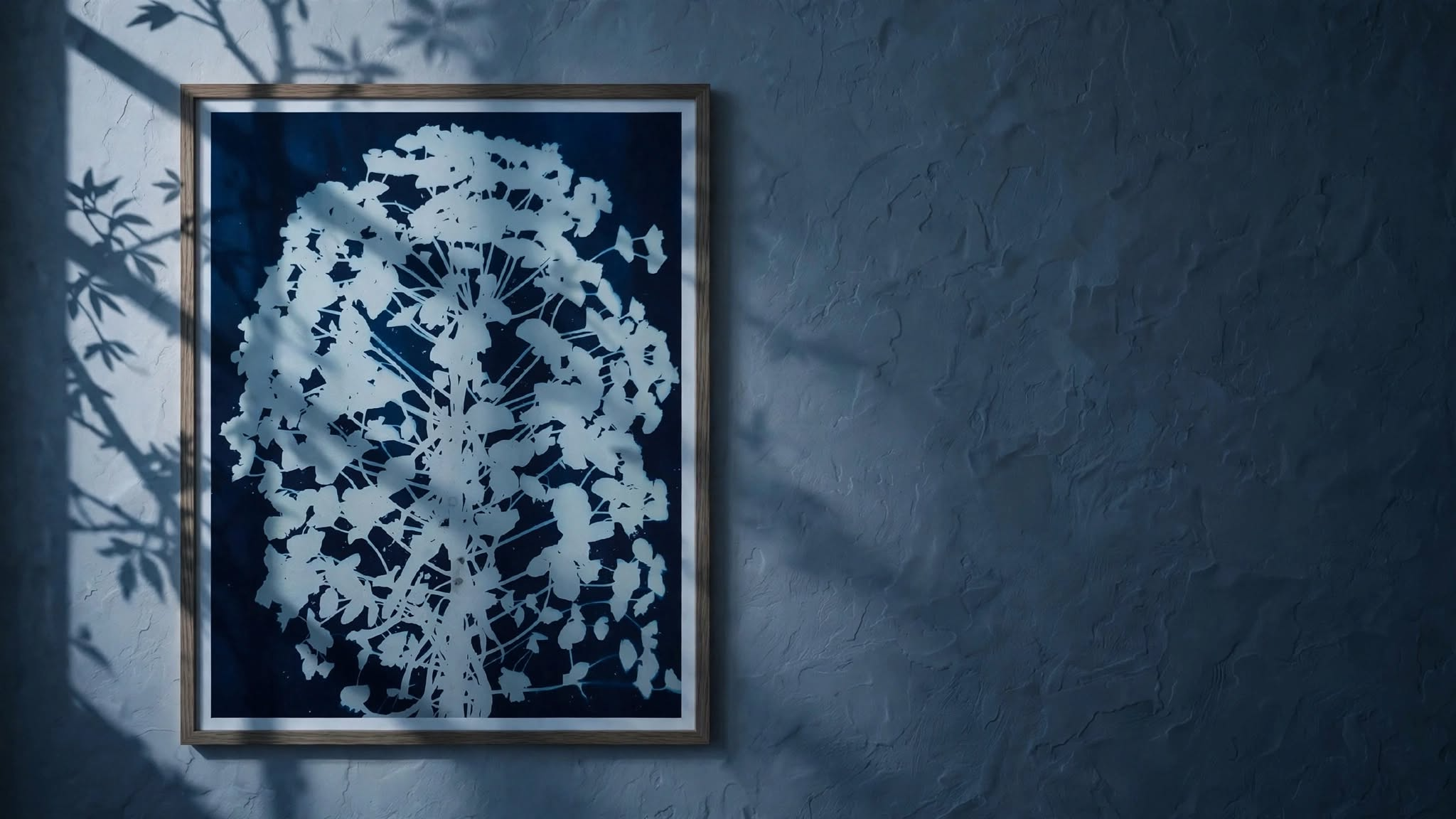El azul que cambia con la luz del día<br>