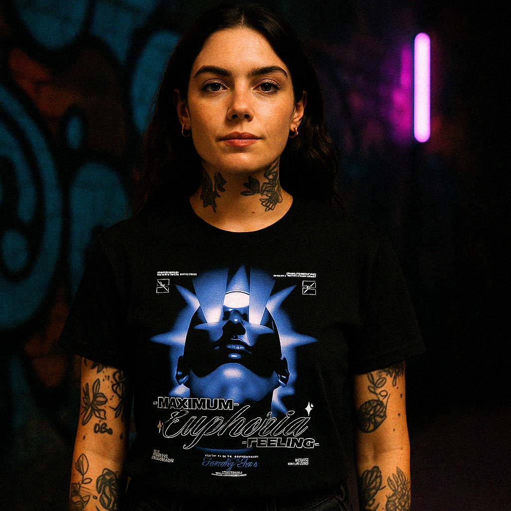 camisetas estampadas mujer
