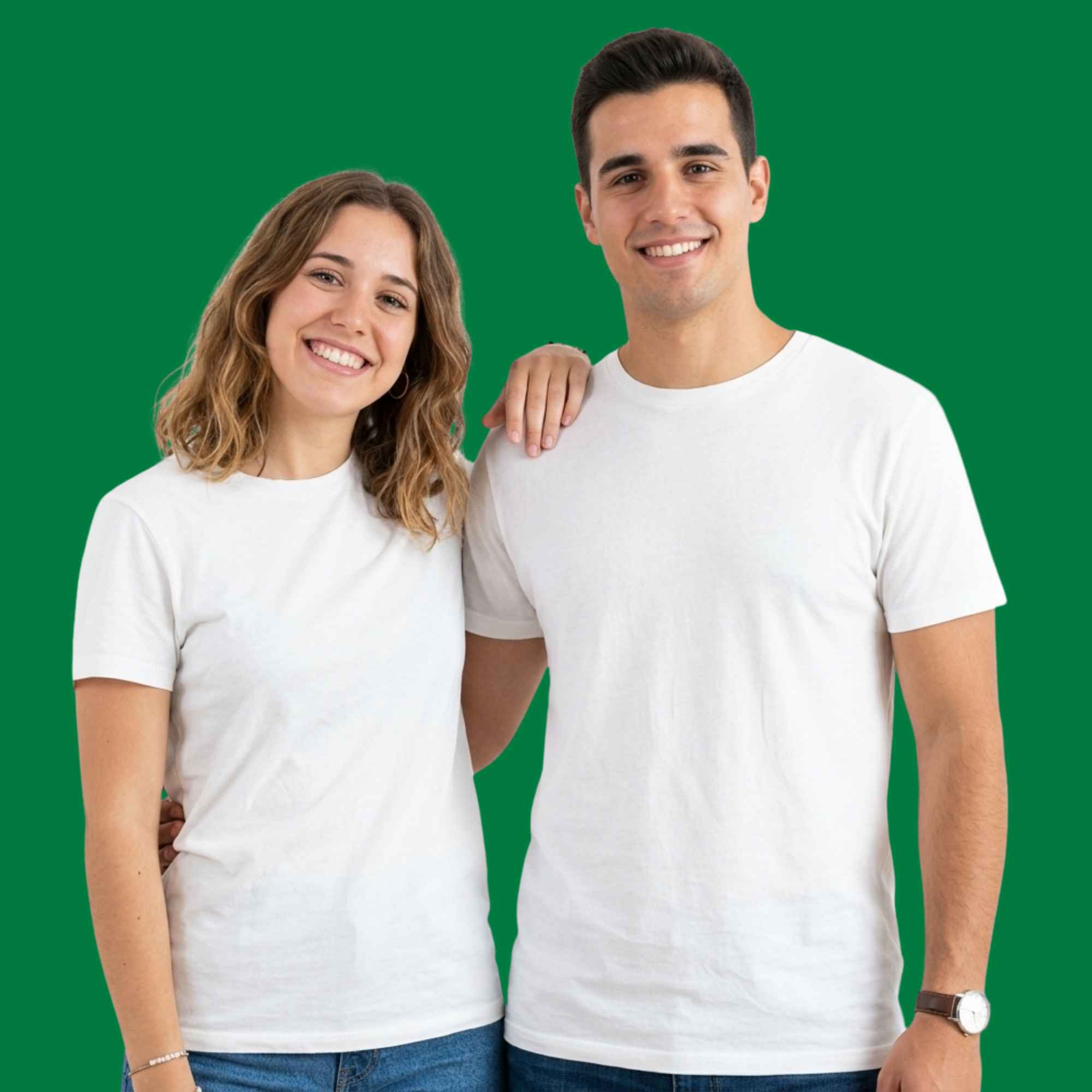 modelos con camisetas personalizadas