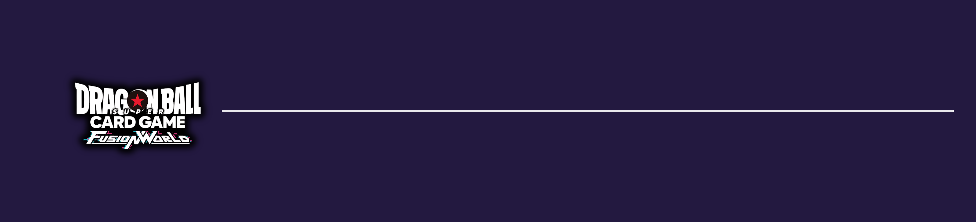 Dragon Ball Fusion World Trading Card Game 