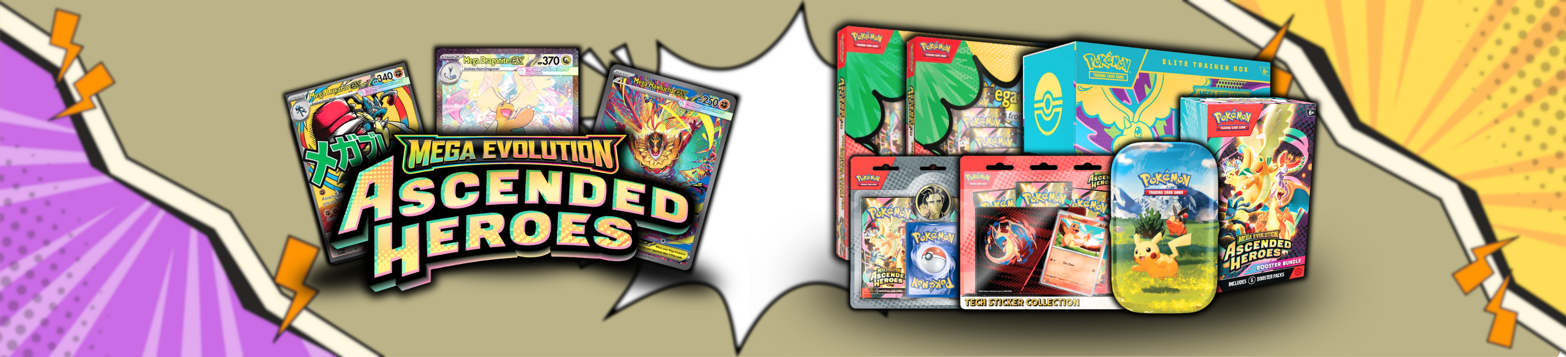 Pokemon Mega Evolution Ascended Heroes