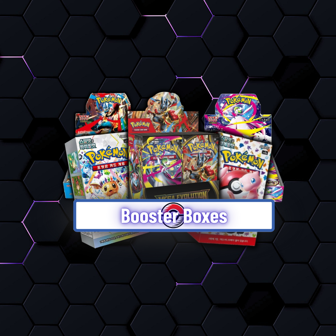 Pokémon Trading card Game Booster Boxes 