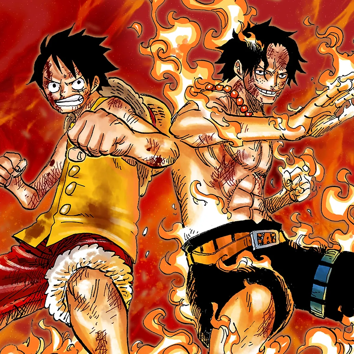 ST30 - Luffy & Ace