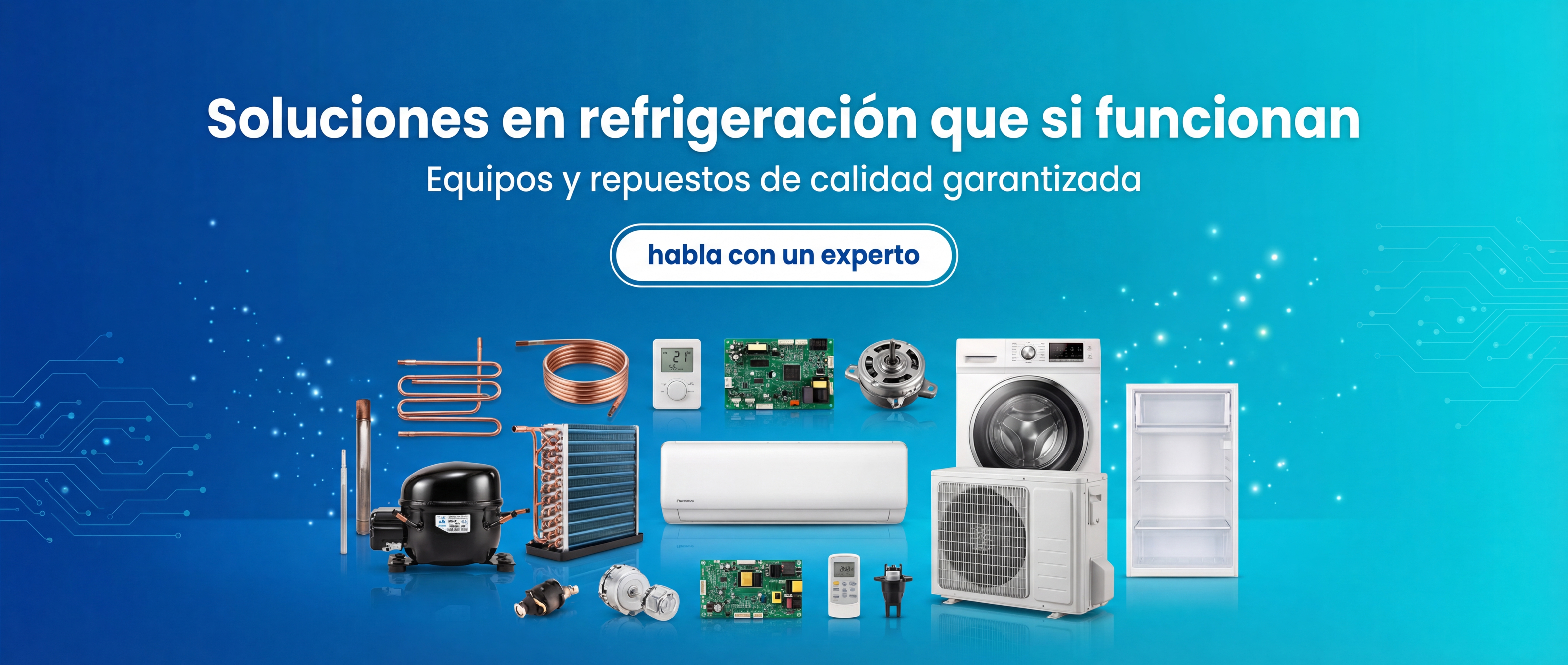 Todo en repuestos para linea blanca