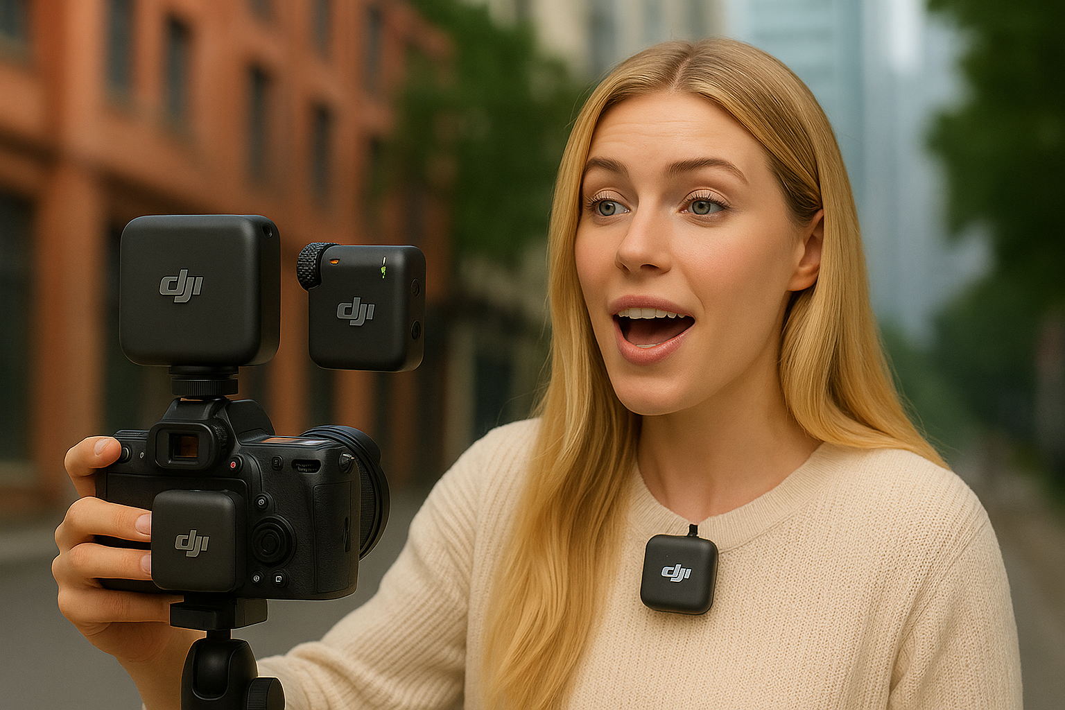 Con el DJI Mic 2, olvídate de los cables, las interferencias y los audios débiles