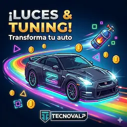 Luces Tuning para Auto - Tecnovalp