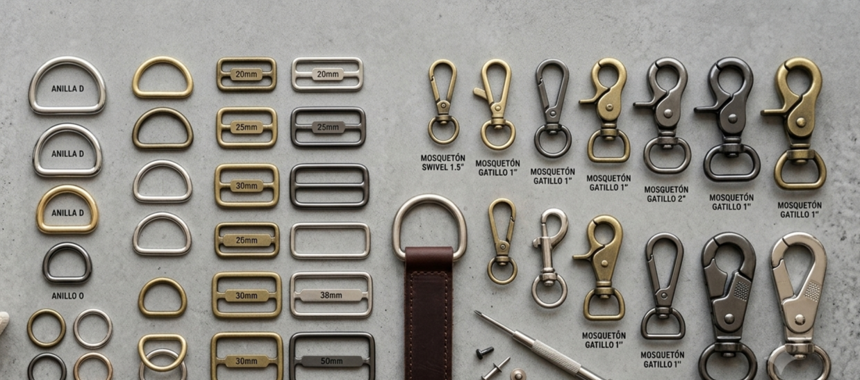 Accesorios Metálicos para tus proyectos