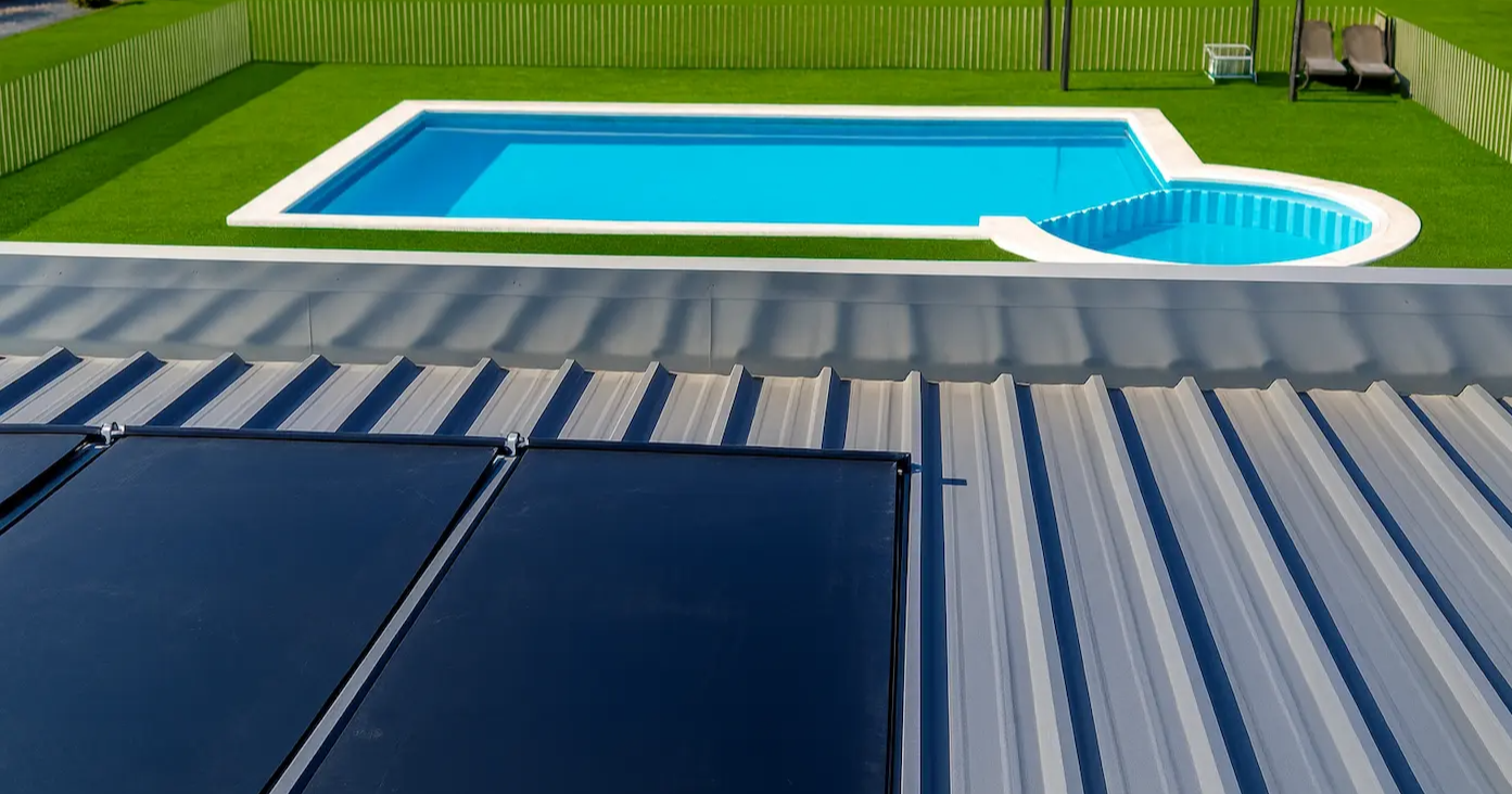 Paneles solares para piscinas