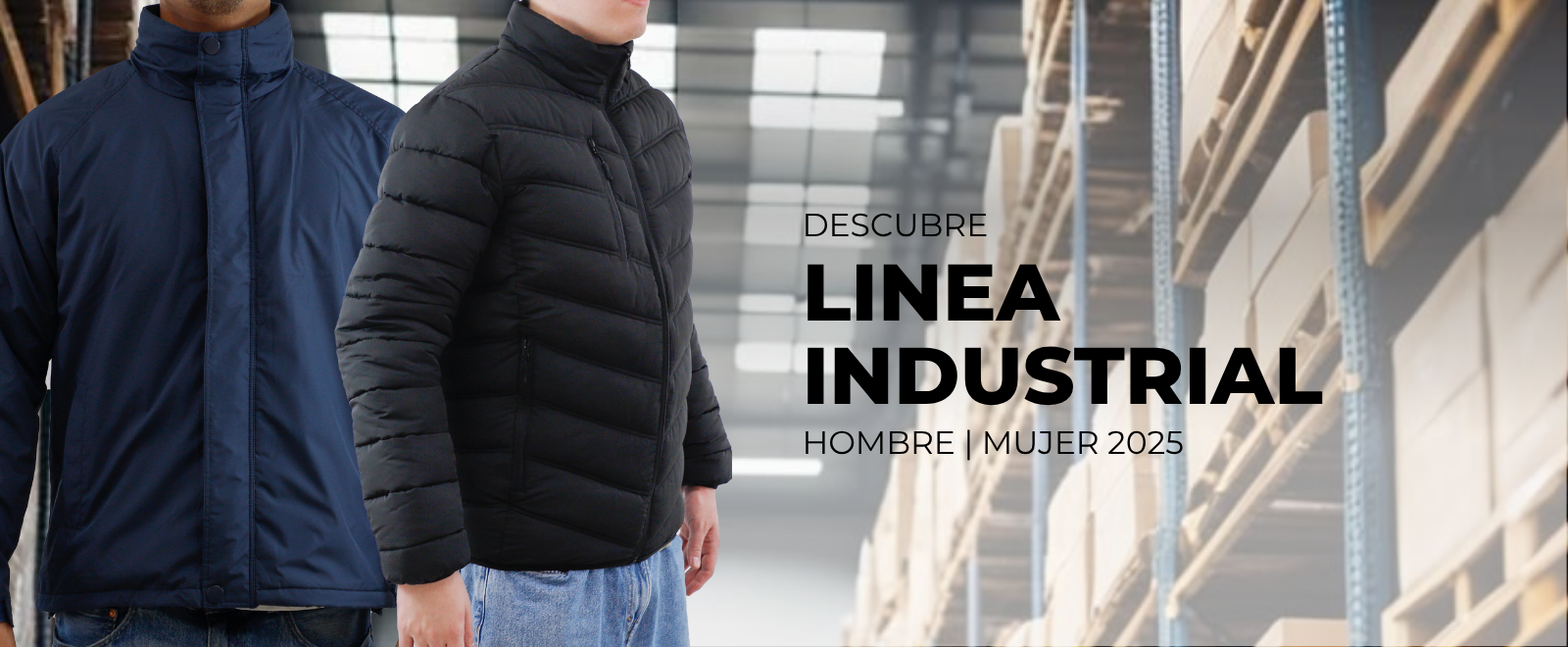 Chaqueta Clásica Azul Marino y Parka Ejecutiva Negra