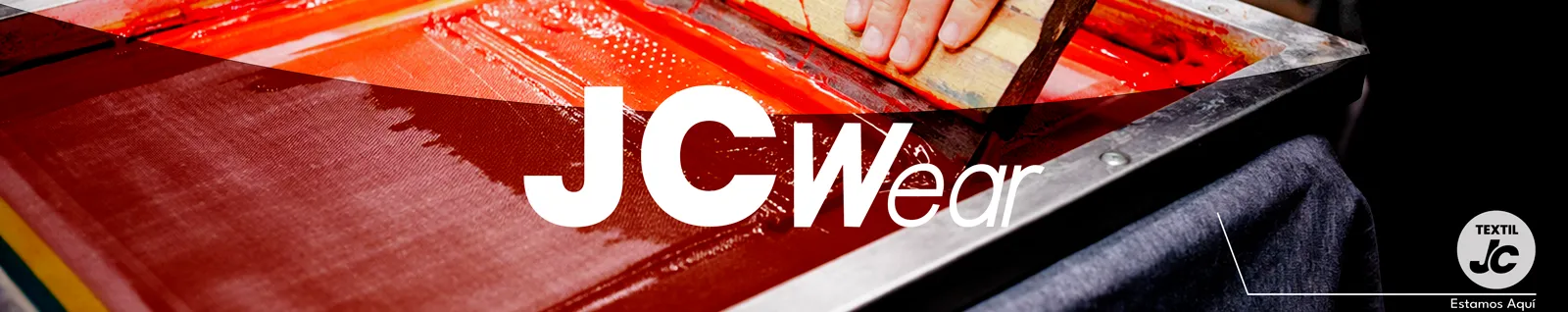 Marca JC Sportwear en Textil JC: poleras y polerones de algodón ideales para serigrafía y estampados DTF y DTG.