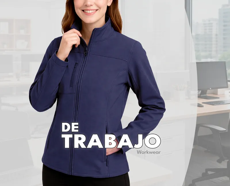 Vestuario corporativo, chaquetas y pantalones para empresas en Santiago