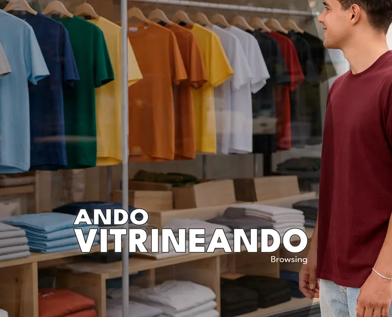 Catálogo de ropa básica lisa, poleras, polerones, pantalones y polos