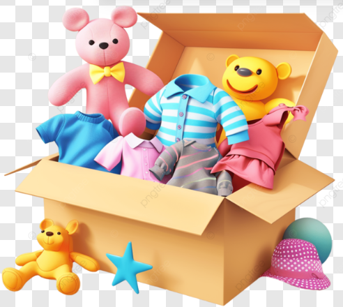 <b> "Ropa y Juguetes,aca.”</b>