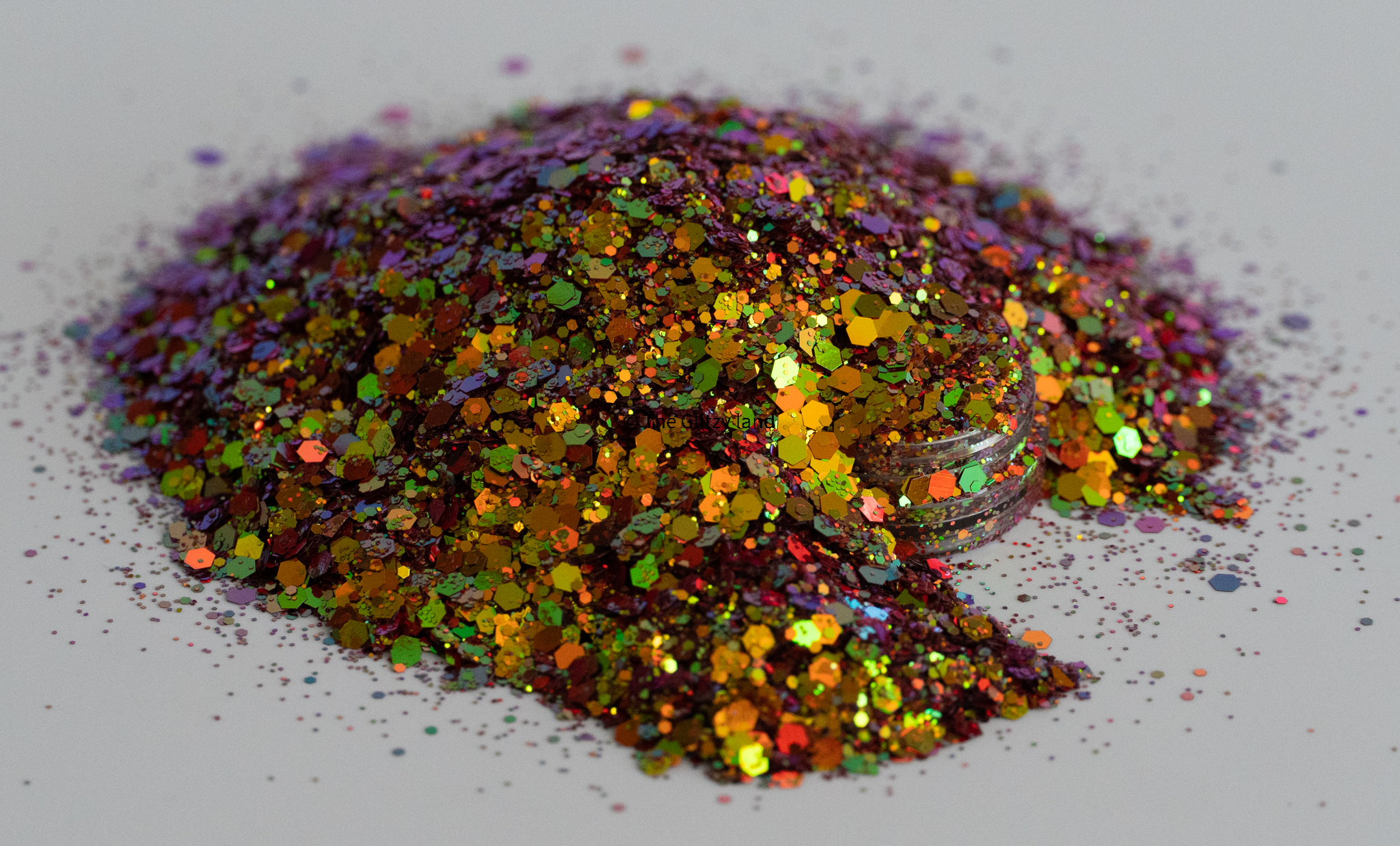 Chuncky Glitter Camaleón