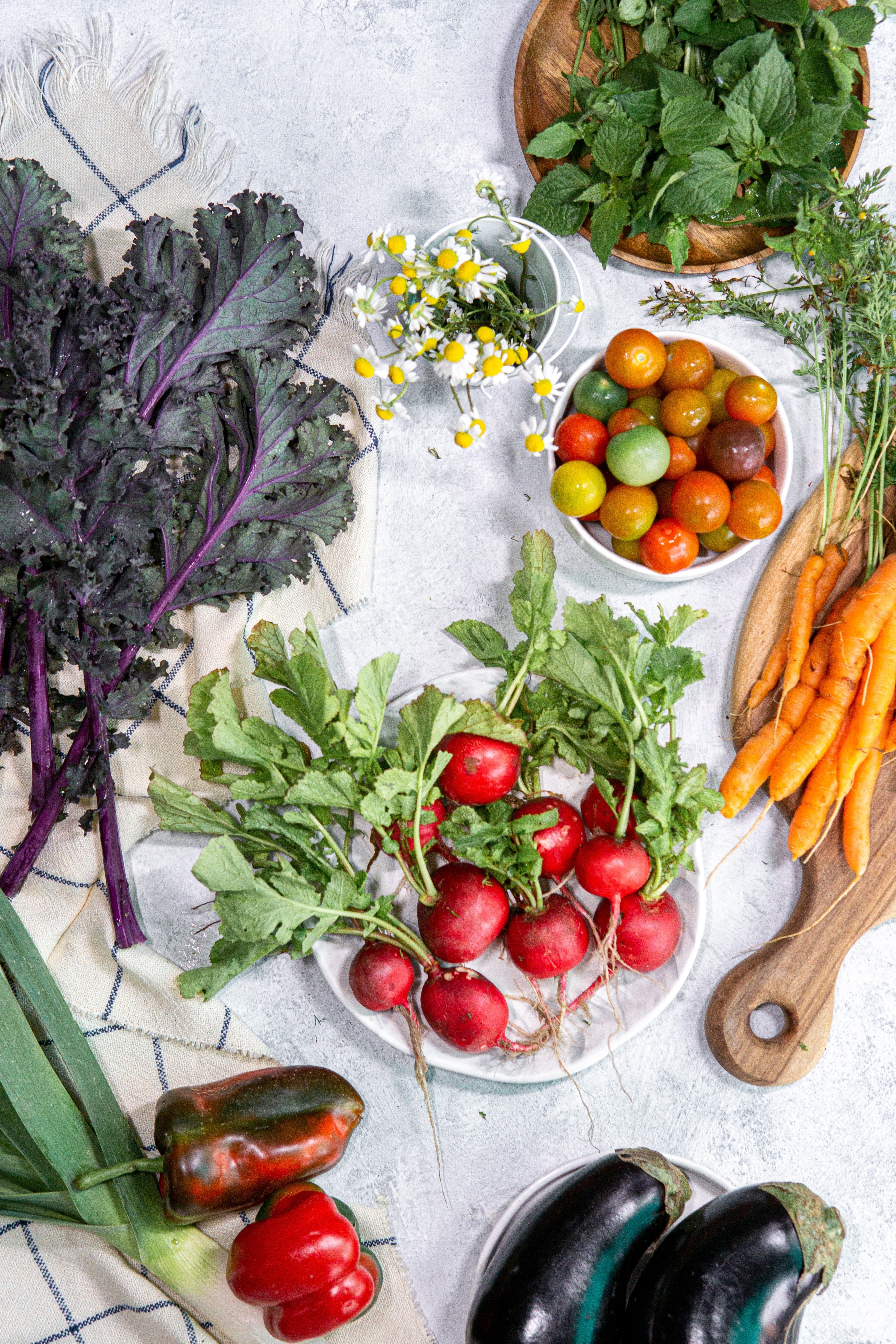 Verduras orgánicas