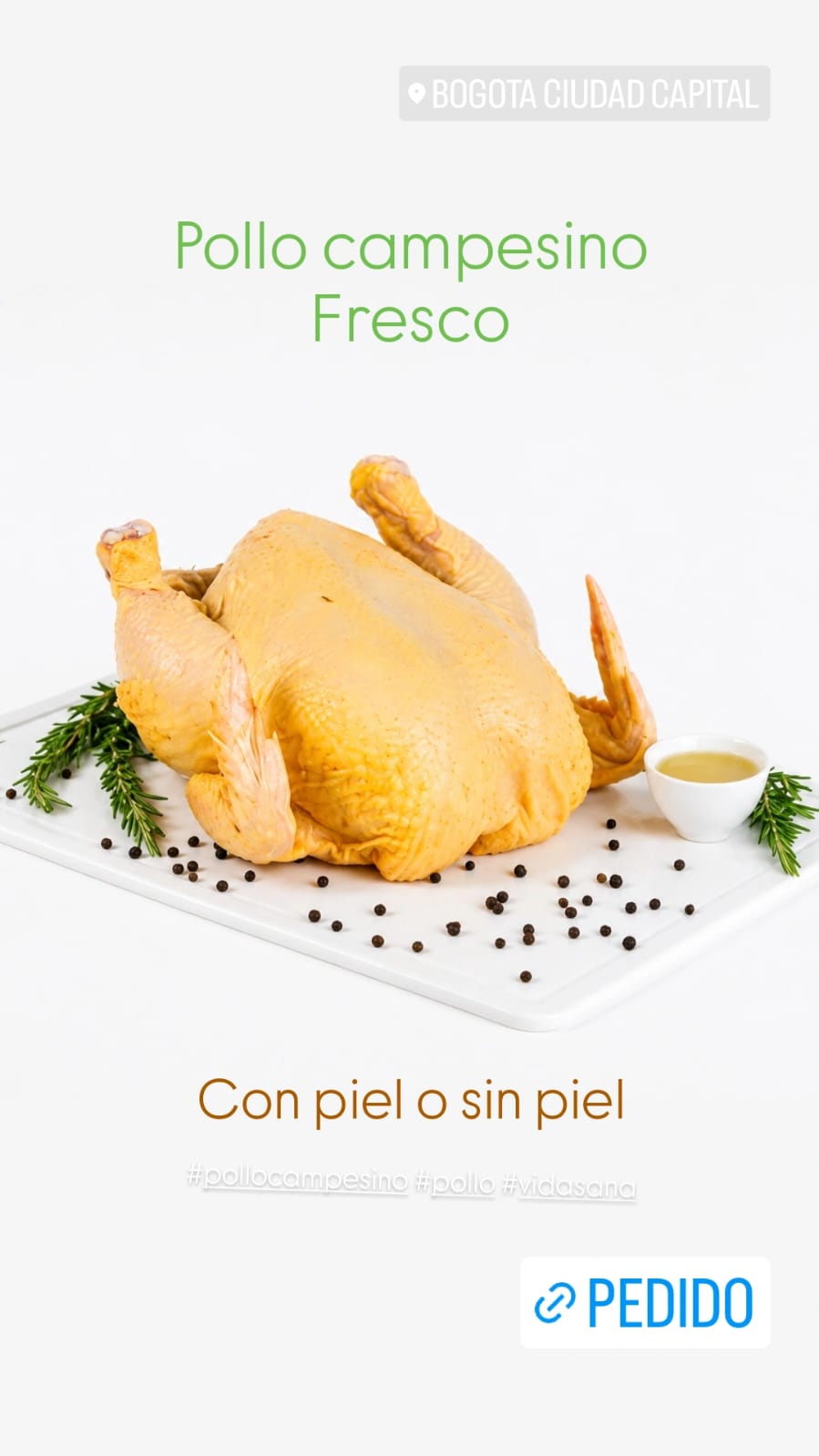 Pollo orgánico