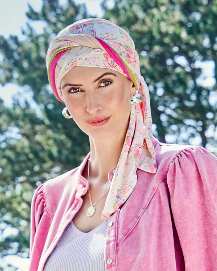 Turbantes estampados