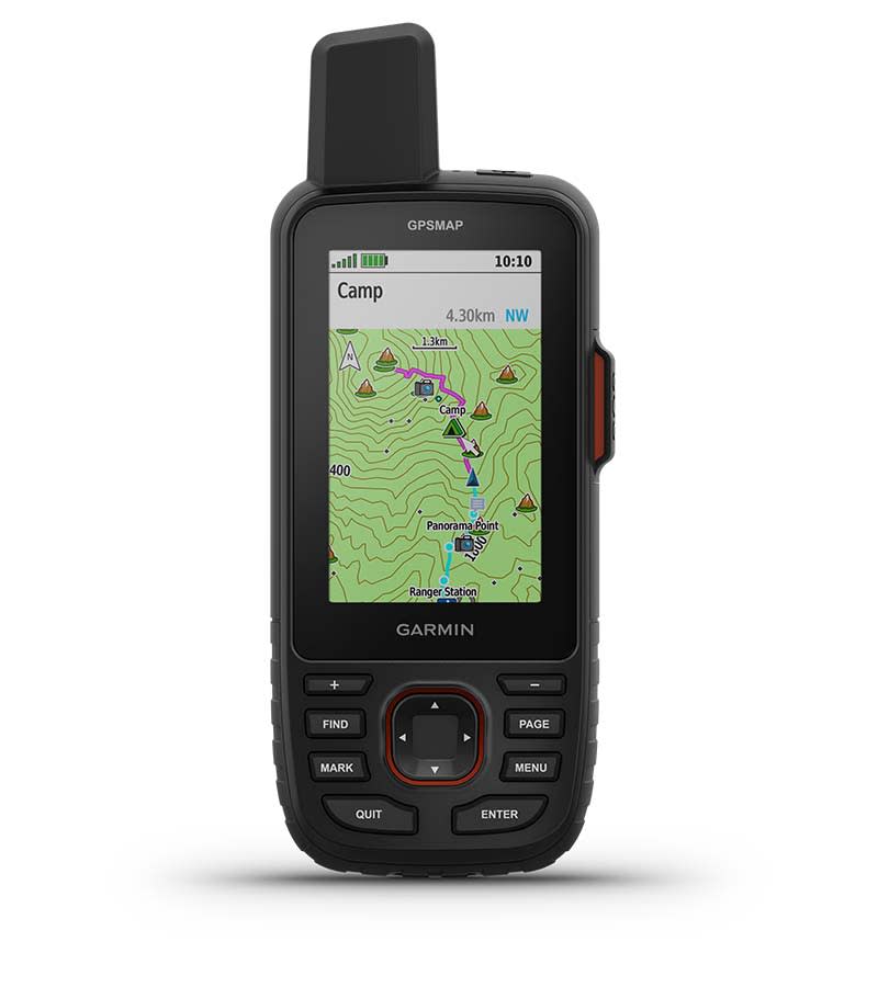 Garmin GPSMAP 67i – Mapas topo preinstalados