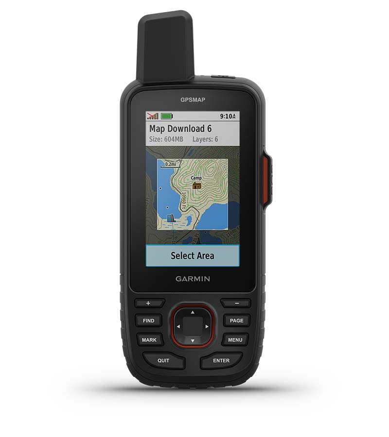 Garmin GPSMAP 67i – Elementos avanzados de mapas