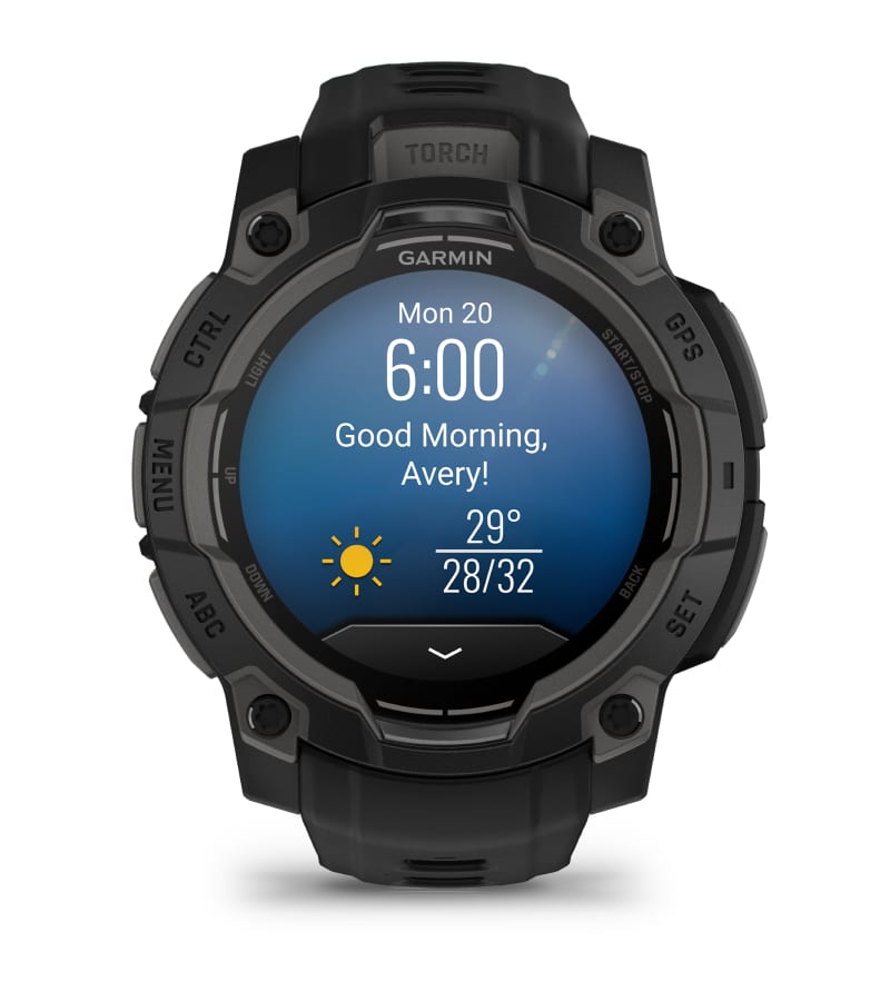 Garmin Instinct 3 45 mm AMOLED – Pantalla AMOLED