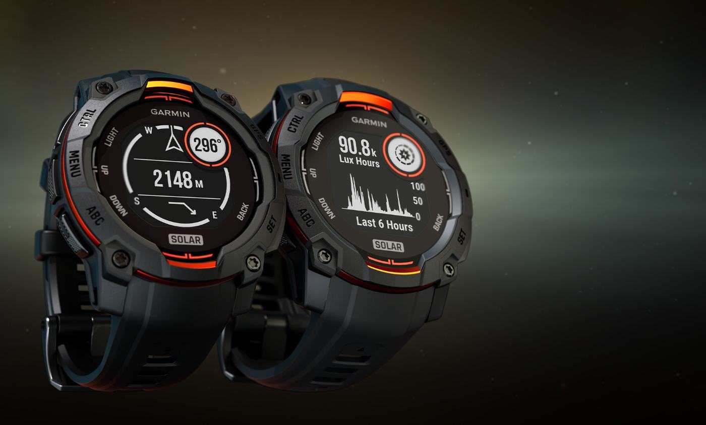 Garmin Instinct 3 45 mm Solar – Negro – Autonomía de la batería ilimitada con carga Solar