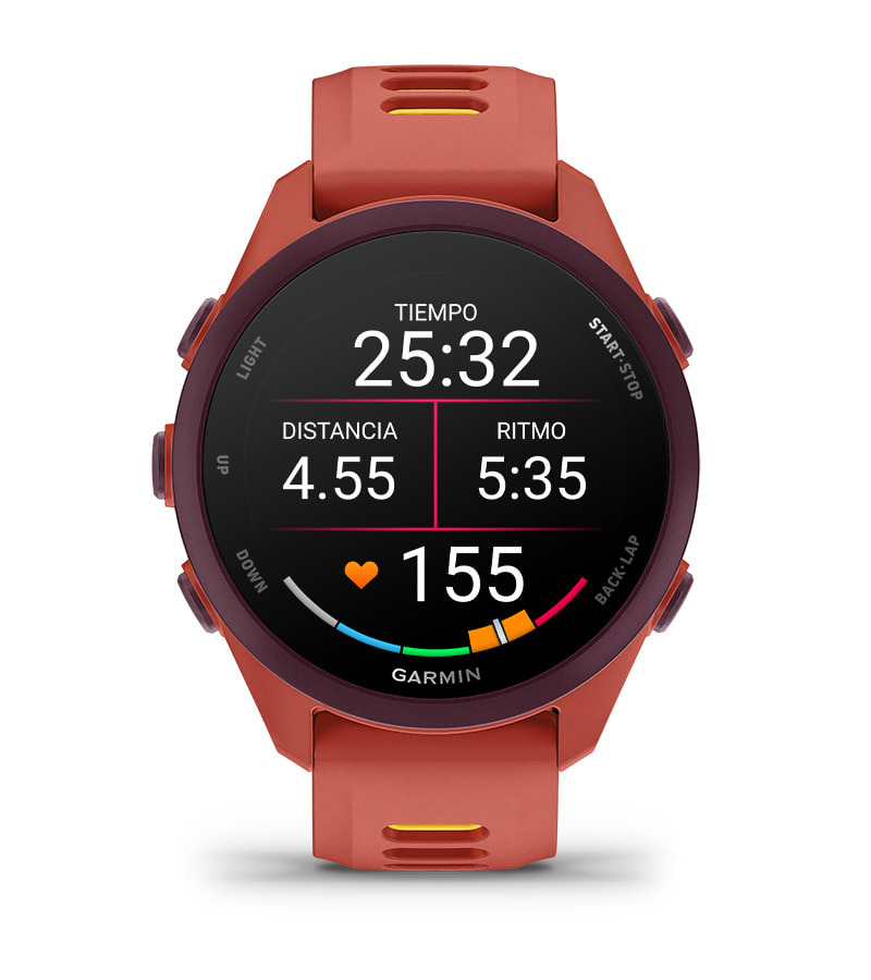 Garmin Forerunner 170 Music – Negro/Amarillo – Ritmo, distancia y frecuencia cardiaca