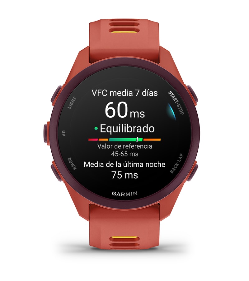 Garmin Forerunner 170 Music – Negro/Amarillo – Estado de VFC