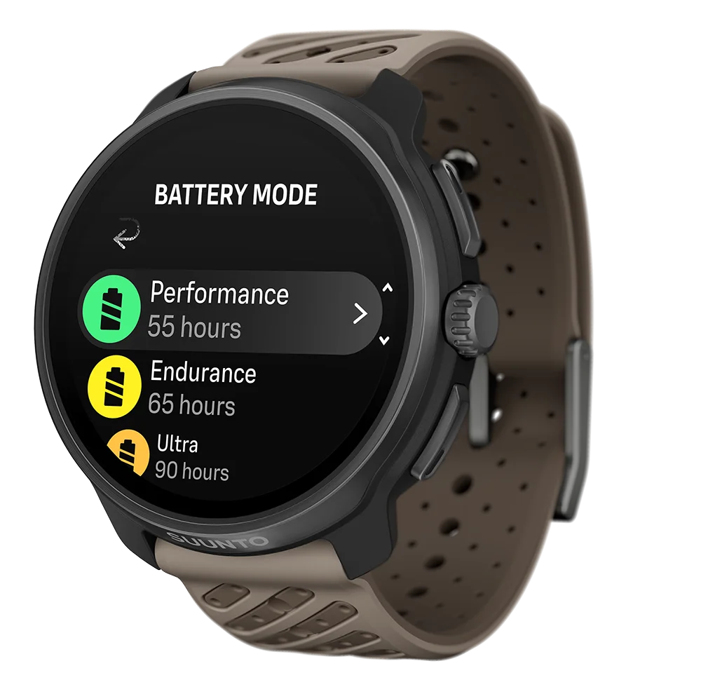 Suunto Race 2 - Feather Gray – Duración de la batería