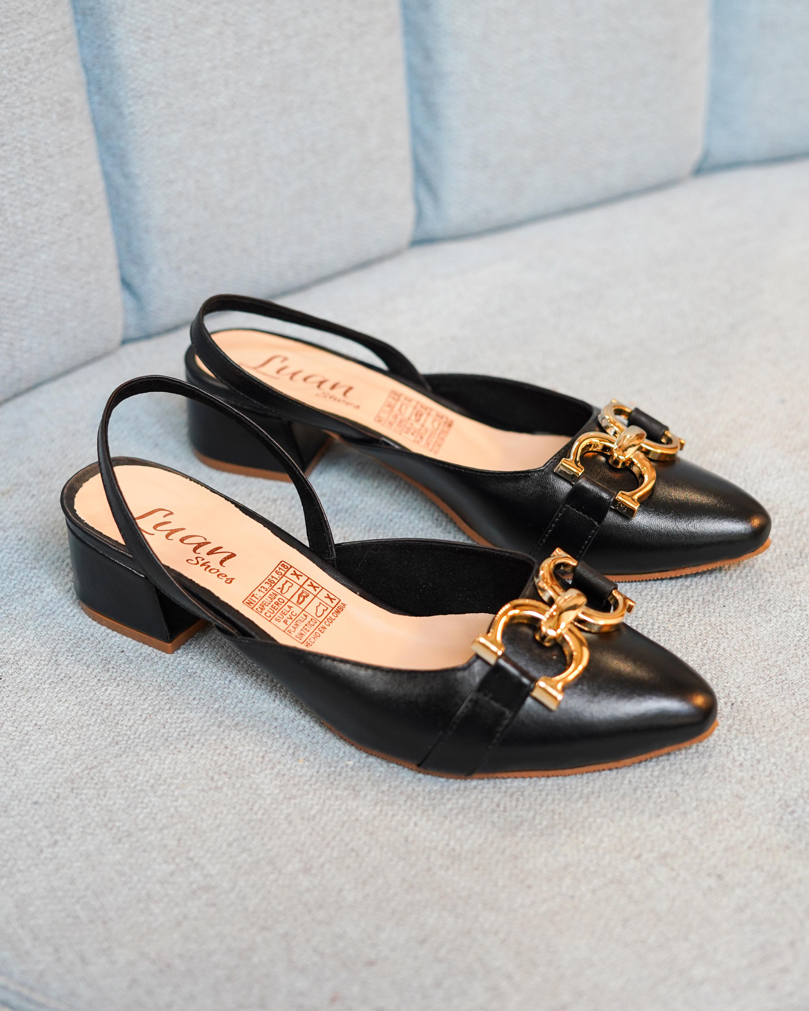 Sandalias Tacón Bajo