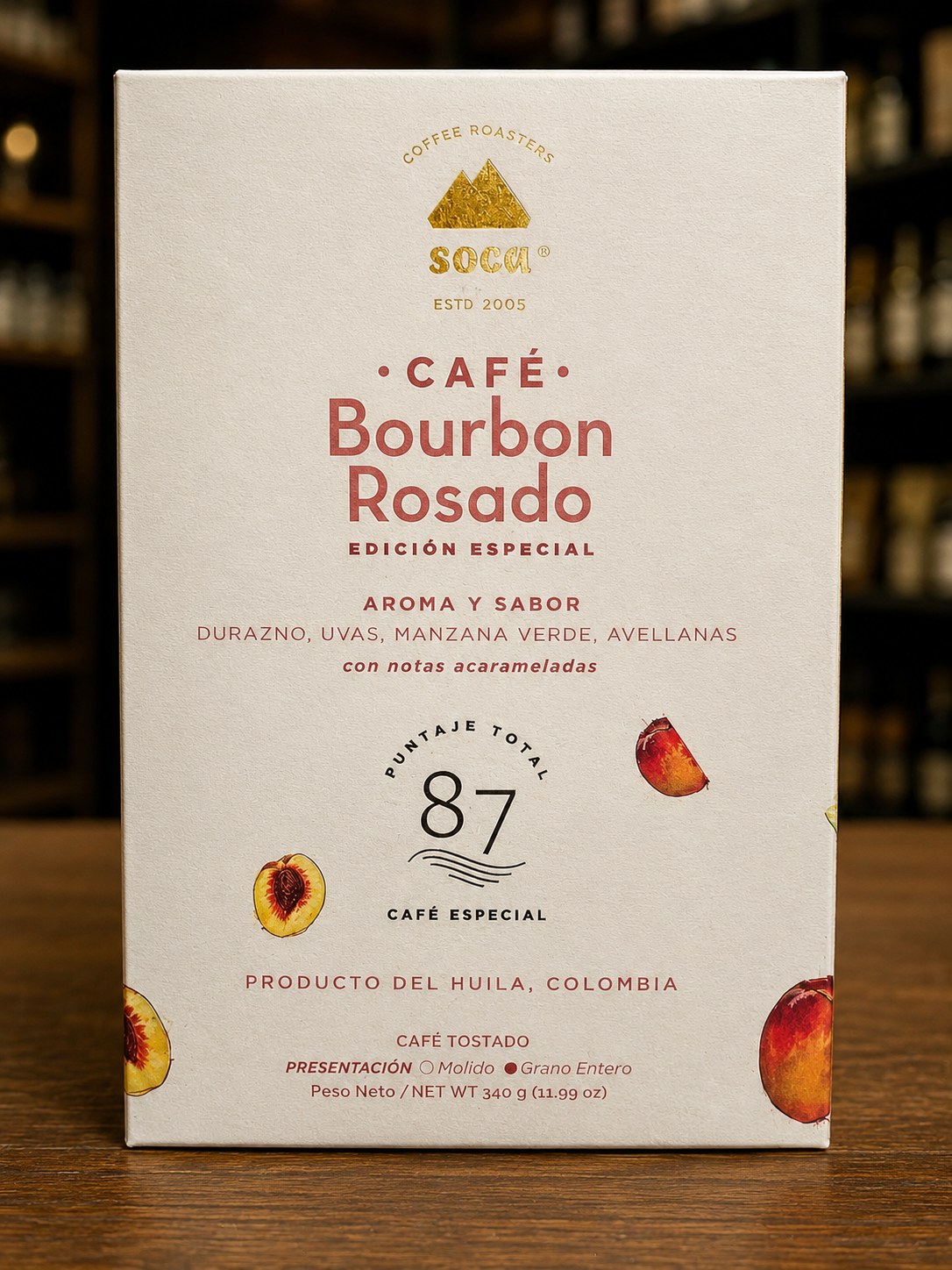 Café Microlote de Temporada Bourbon Rosado