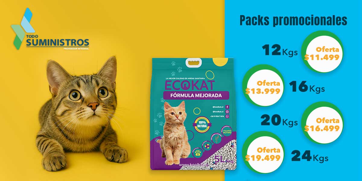 Arenas sanitarias para gatos