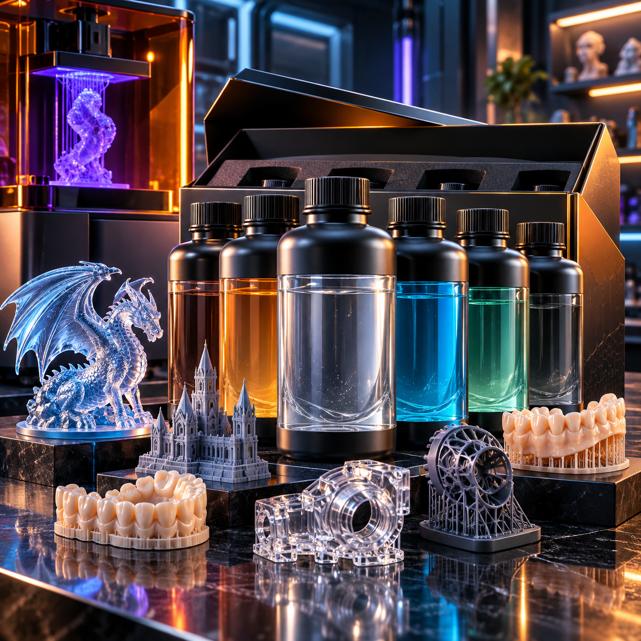 Packs de resinas