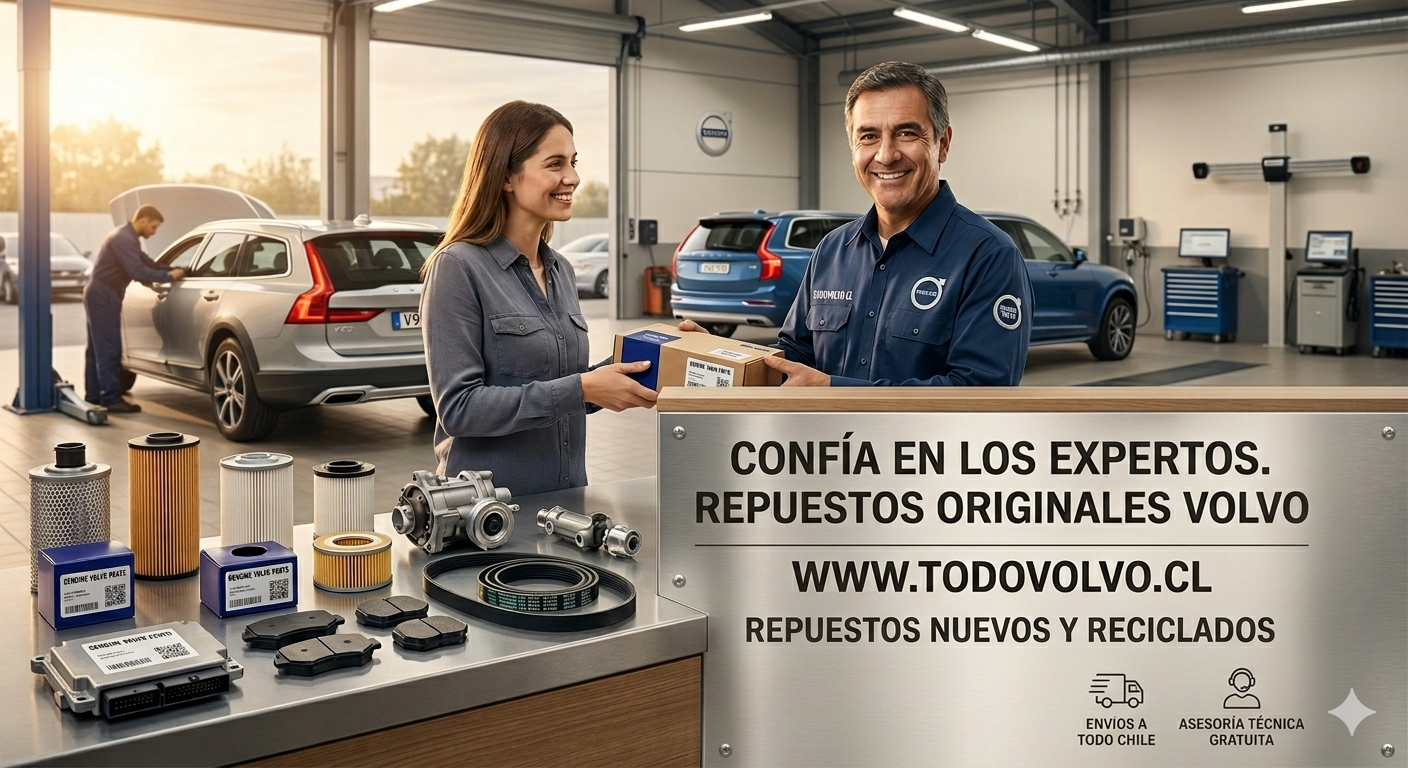 ESPECIALIZADOS <div>EN </div><div>REPUESTOS VOLVO</div>