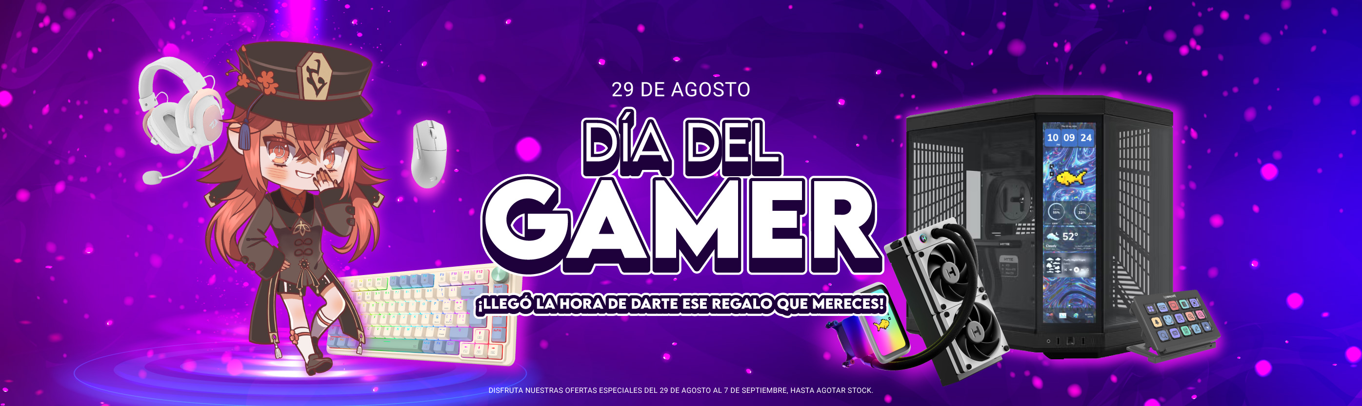 Banner Día del Gamer Web