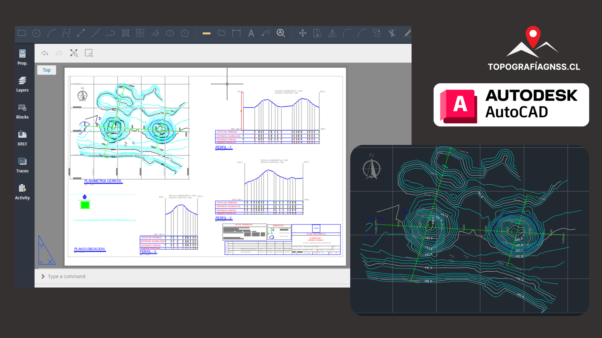 Diseño de planos 2D y 3D en AutoCAD