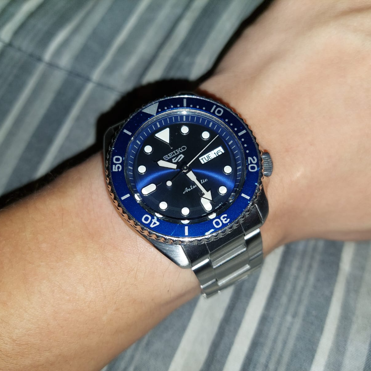 Seiko 5 Sports SRPD51K1 SMURF