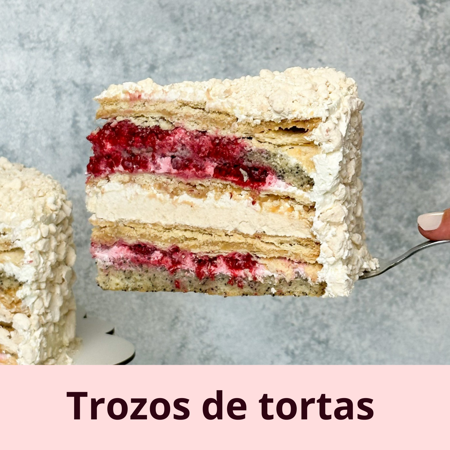 Trozos de torta