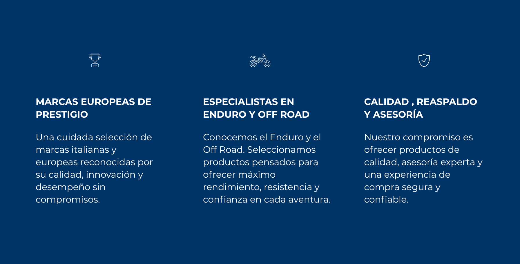 ¿POR QUÉ ELEGIR TECHNICAL PARTS?