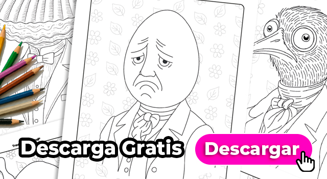 Hojas para colorear TraductorMental