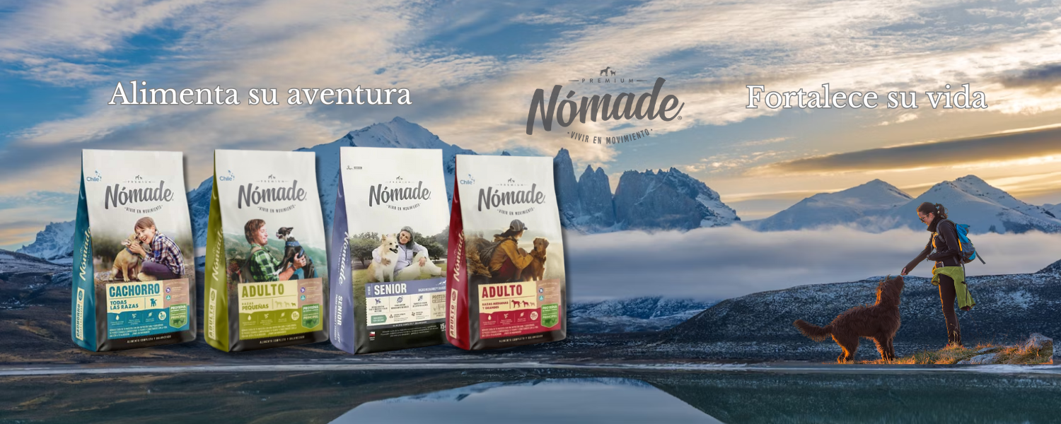 Productos Nomade para tu mascota, ver productos