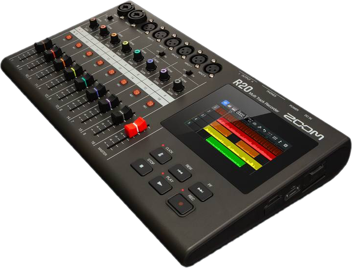 <b>Zoom R20 Grabadora Multipistas Táctil</b>