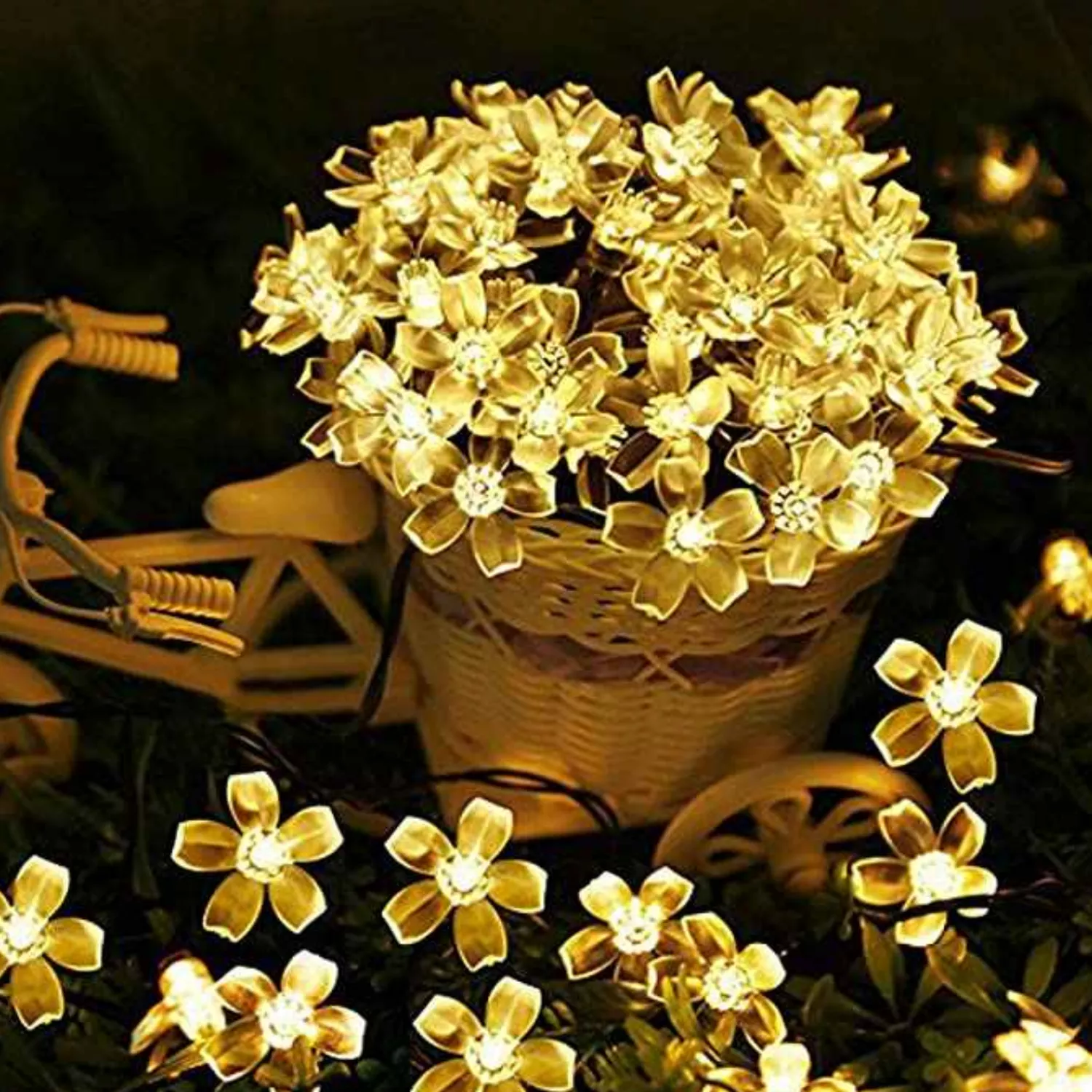 Luces solares decorativas