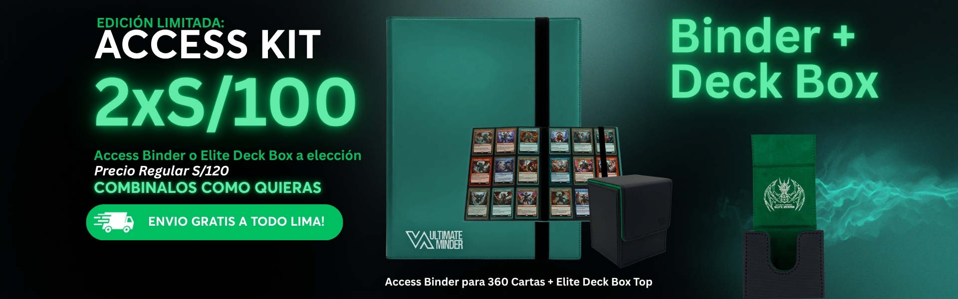 Ultimate Minder Perú | Accesorios para cartas coleccionables