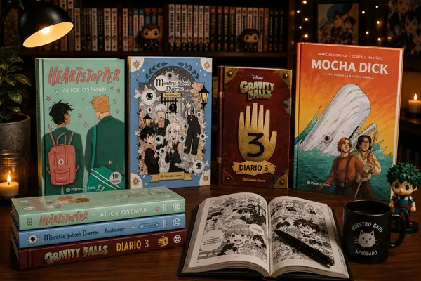 Cómics y mangas en Chile, colección de Mientras Yubooh Duerme y títulos ilustrados disponibles en Un Mundo de Páginas.